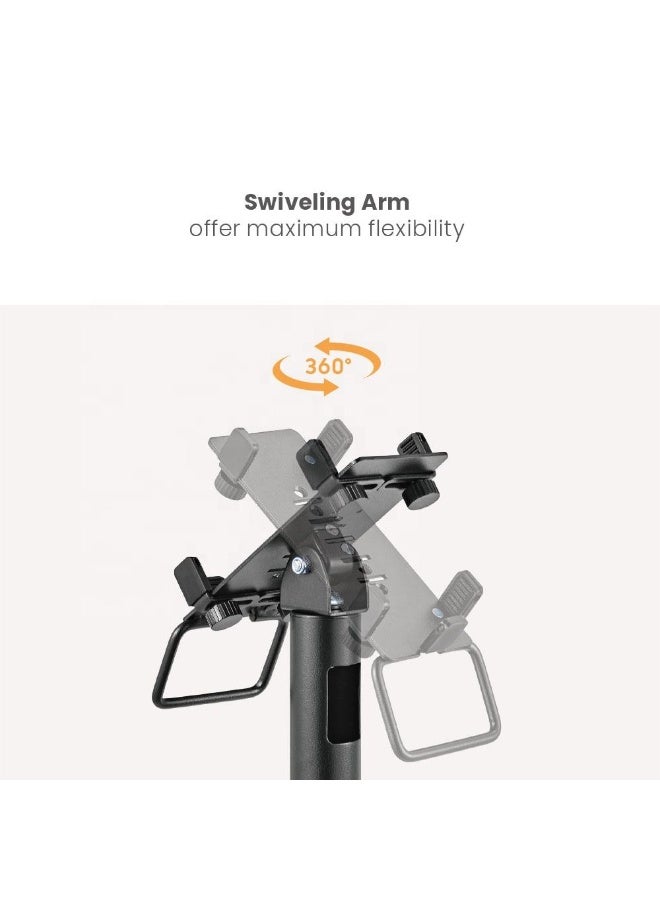 سكيل تك حامل جهاز نقاط البيع العالمي الدوار والمائل - حامل آمن قابل للتعديل لأجهزة بطاقات الائتمان لجميع أجهزة الدفع - Image 5