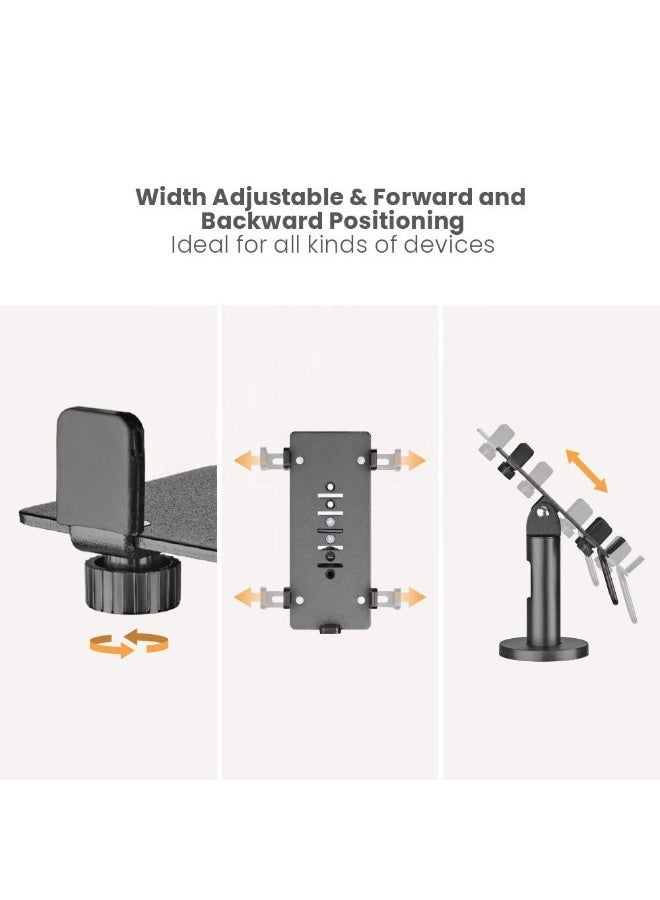 سكيل تك حامل جهاز نقاط البيع العالمي الدوار والمائل - حامل آمن قابل للتعديل لأجهزة بطاقات الائتمان لجميع أجهزة الدفع - Image 4