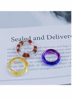 Y&D 17 Cavities Resin Ring Mold Silicone Jewelry Epoxy Casting Molds, for DIY Necklace Pendant, Earrings, Keychains, Crayons, Clay Crafts, With 3 Pieces of Cat Ears  - Image 2