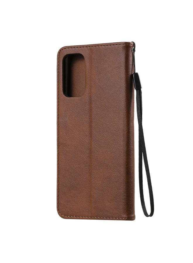 S-TOP Case For OPPO A93 5G / A54 5G / A74 5G Solid Color Horizontal Flip Protective Leather Case with Holder & Card Slots & Wallet & Photo Frame & Lanyard - Image 3
