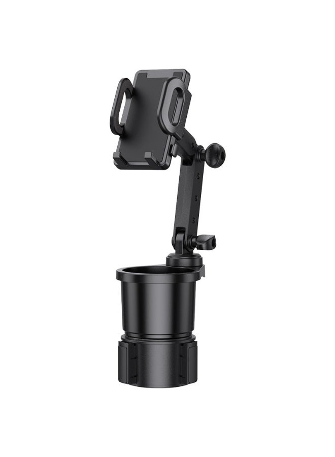Car Cup Holder Phone Mount – 2-in-1 Multifunctional Cup Holder Expander with 360° Rotating Universal Phone Stand for Auto - Image 1
