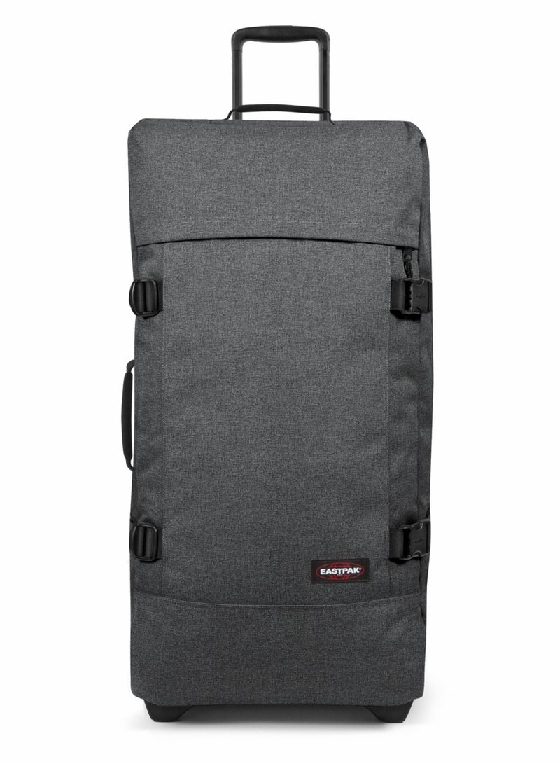 EASTPAK TRANVERZ 2-wheel travel trolley with 2 main compartments Luggage Bag Large Black Denim - Image 1