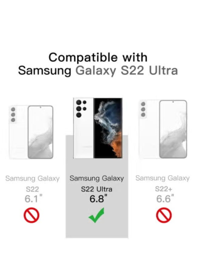 JAJEEK Samsung Galaxy S22 Ultra Case Cover Compatible with MagSafe – Slim Thin Magnetic Protective Cover for Samsung Galaxy S22 Ultra 6.8-Inch – Lightweight Shockproof Case with Clear Back – Wireless Charging Friendly – Anti-Scratch, Precision Cutouts for Cameras & Ports - Image 5