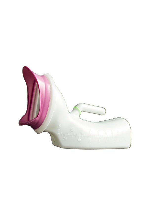 Female Urinal 1000ml/33oz for Women, Urine Bottle for Elderly Pee in Bed, Pee Bottle for Urine Collection in Hospital or Camping，Reusable Chamber Pot - Image 1