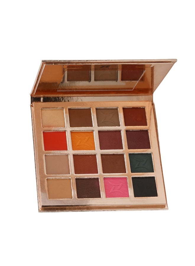 ZENORA Soul of Eyeshadow 16 Color Palette - Your Essential Collection for Warm & Natural Looks - Image 3