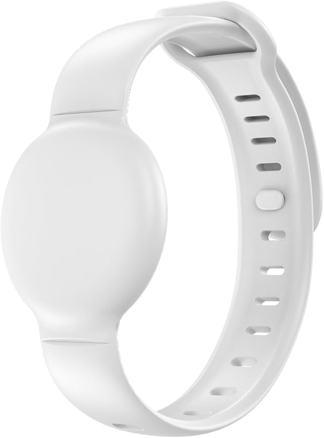 Blue Silicone Wristband Tracker Protective Case for Kids Adults GPS Locator - Image 5