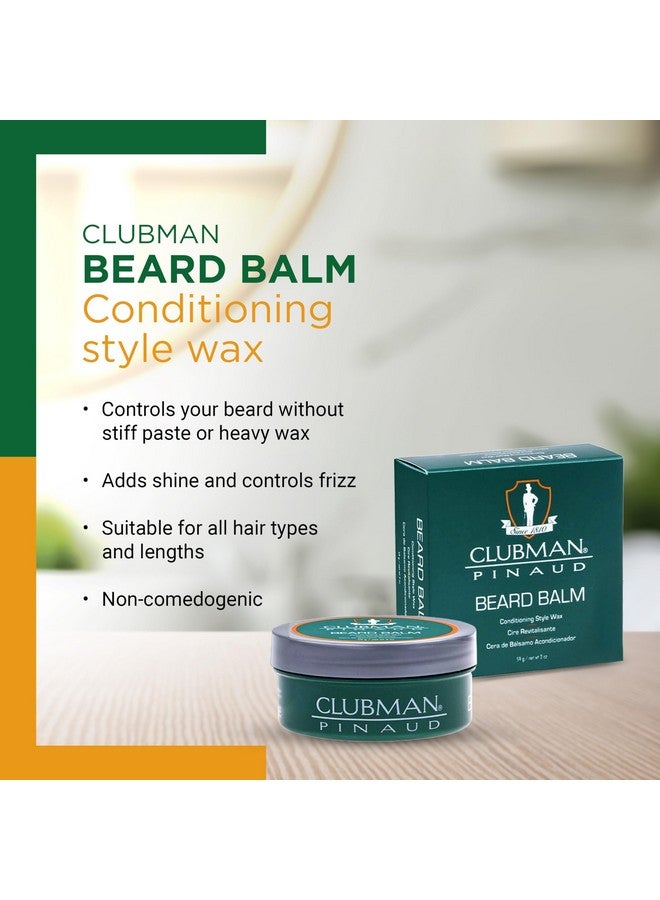Clubman Pinaud Beard Balm, 2 oz - Image 3