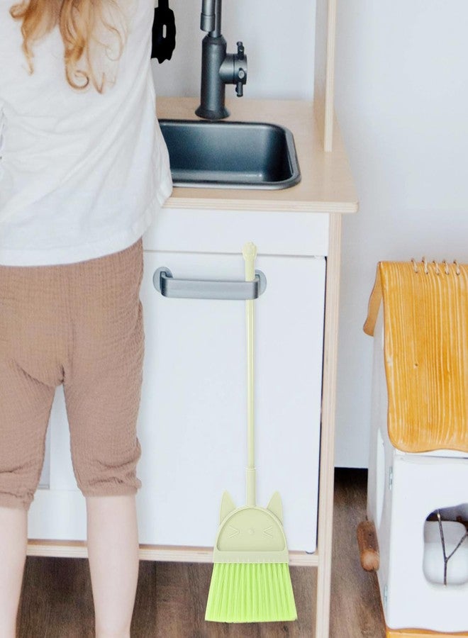 أموسفون مكنسة أطفال من Amosfun أدوات تنظيف المنزل مكنسة جميلة كرتون أطفال كرتون تنظيف المنزل صغير صغير - Image 5