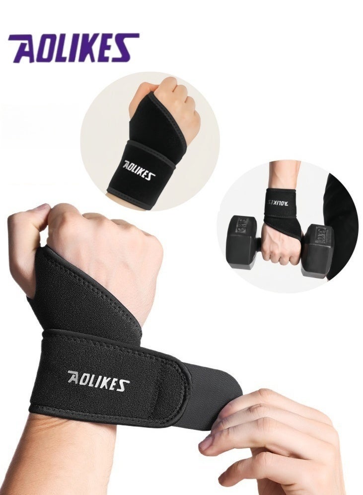 AOLIKES Hand Wraps,Adjustable and Comfortable Wrist Support,Men Women Performance Essentials,for Wrist Knuckles - Image 1