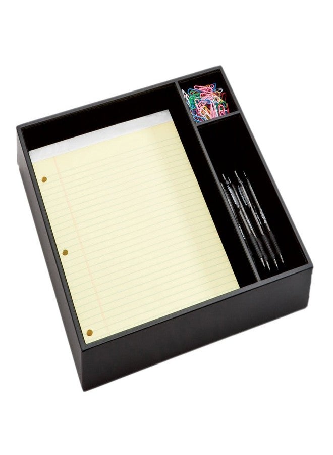 Dacasso Classic Leather Conference Room Organizer - Image 1