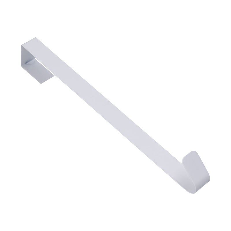 Wreath Hanger for Front Door Metal Over The Door Wreath Holder Hook for Christmas DecorationsWhite - Image 1