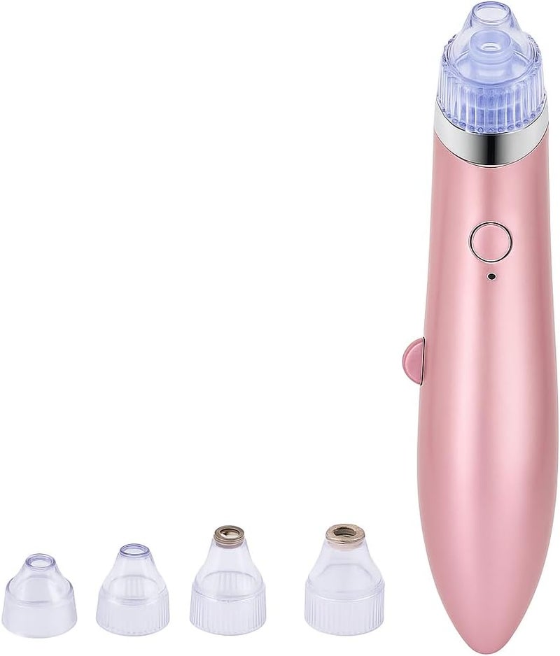 FITTO USB Rechargeable Facial Pore Cleaner – Blackhead Remover Vacuum for Deep Cleansing, Skin Care Tool for Acne, Exfoliation, and Smoother Skin – Portable Beauty Device, Multicolor - Image 1