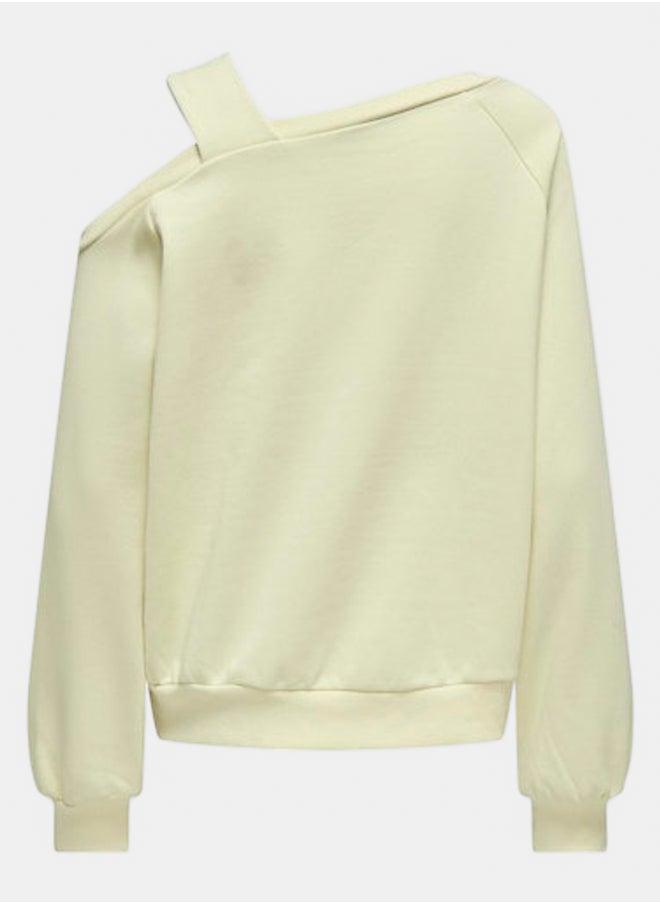 ONLY Onllari L/S Shoulder Detail Cs Swt  - Image 2