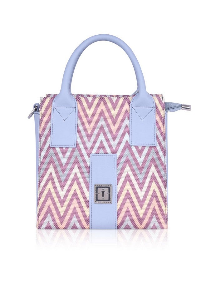 Texas TEXAS Bold Mini Women’s Premium Jute Box Sling Bag | Stylish Party Clutch with Card & Cash Pockets | Elegant Gift for Girls/Women (Lilac Charm)  - Image 1