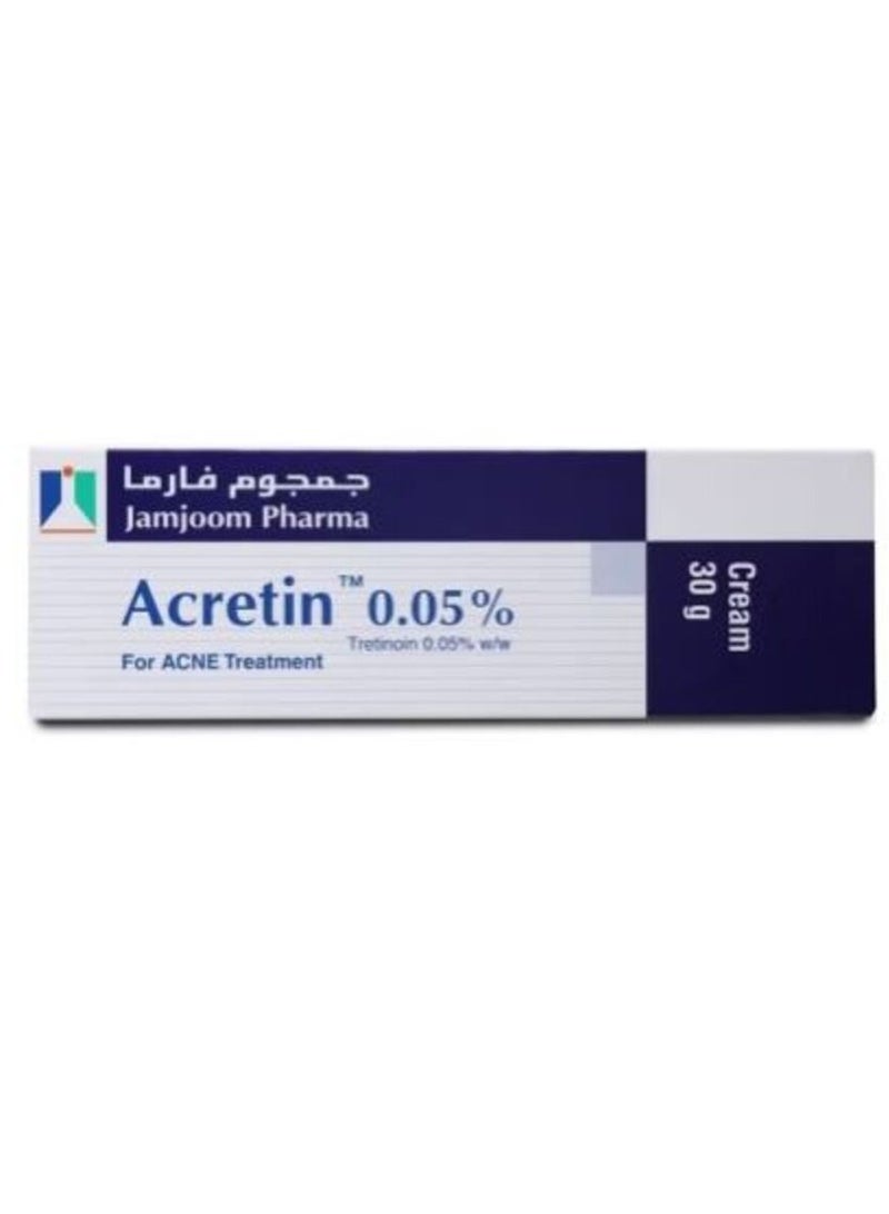 كريم أكريتين 0.05% لعلاج حب الشباب 30 جرام