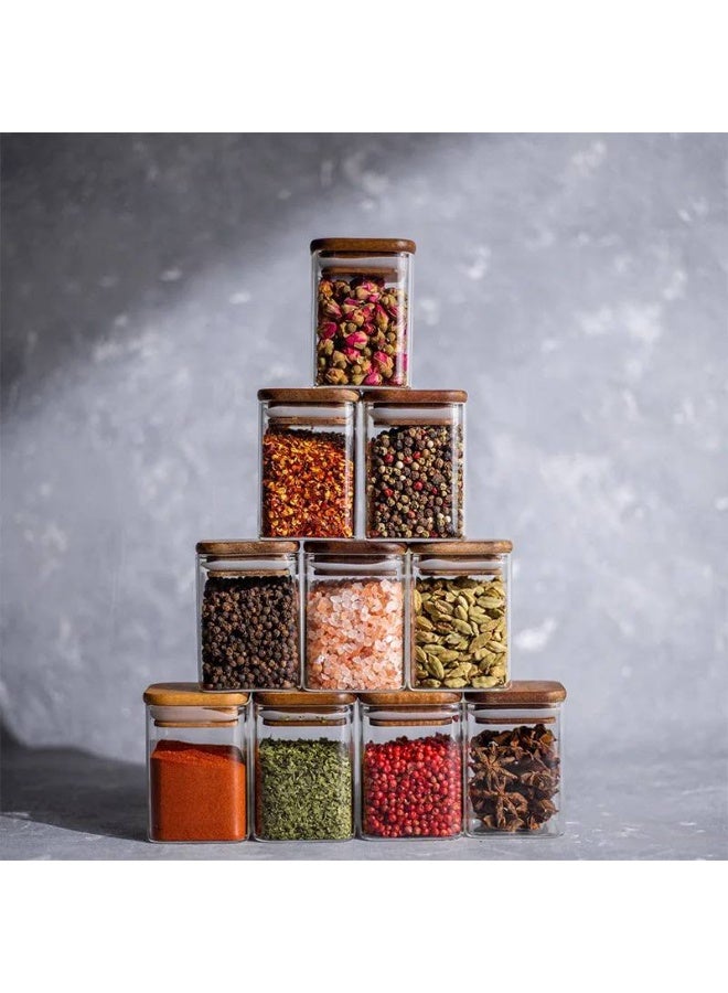 برطمان توابل زجاج12 قطعه