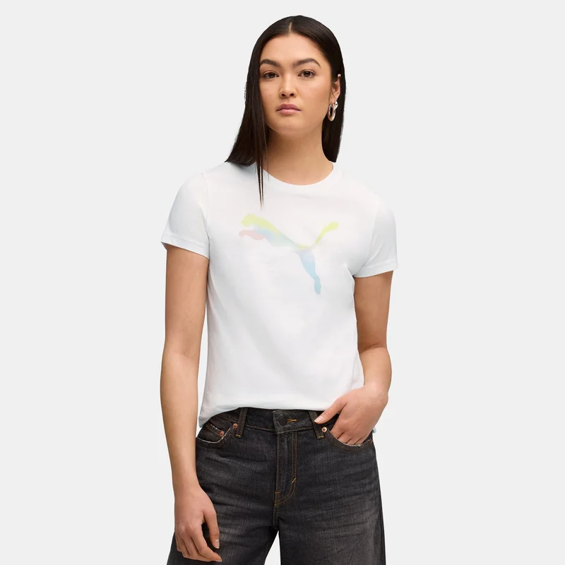 بوما تيشيرت جرافيك جاردينت للنساء