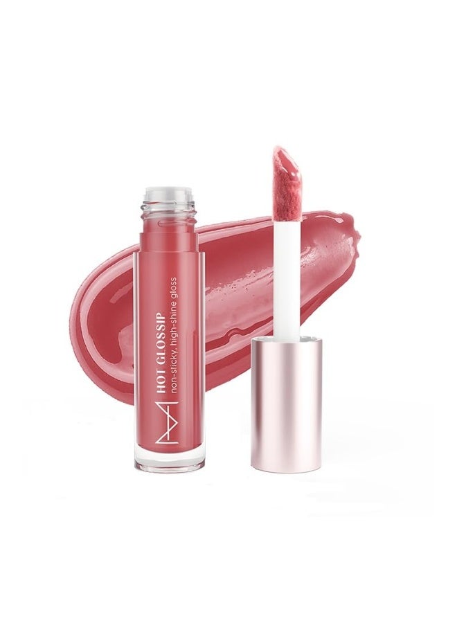 House Of Makeup Glow Up Makeup Gift Kit (Blush + Lip Gloss + Lilac Poofy Pouch) | Makeup Gift Set Burnt Rose + Pinky Swear 4.7g*2 - Image 2