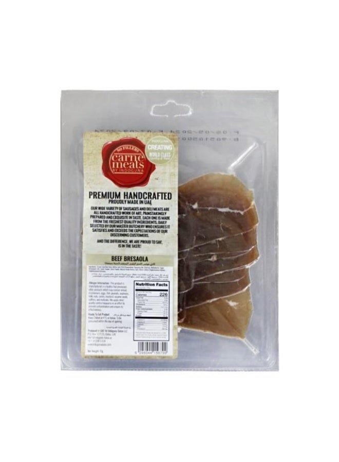 Beef Bresaola Sliced - 70g
