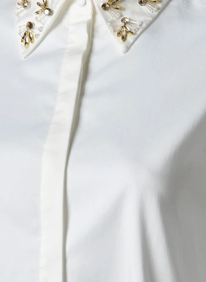 ايكونيك Iconic Shirt with Embellishment
