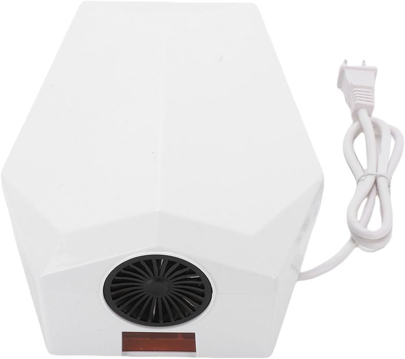 Zunate Touchless Automatic Hand Dryer, Wall Mounted 1600W Electric Hand Dryer with Smart Sensor, 45 Hot Air & 5Second Drying for Bathroom, Toilet, Home (US Plug 110V) - Image 1