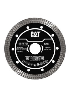 CATERPILLAR CAT DA09031 Diamond Cutting Disc – Thin Turbo 115mm 
