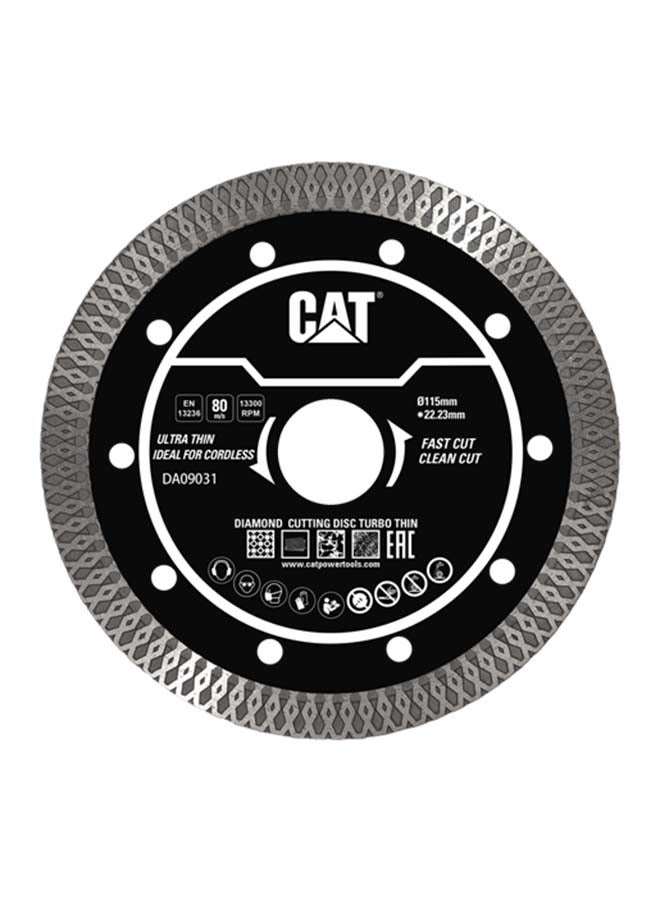 CATERPILLAR CAT DA09031 Diamond Cutting Disc – Thin Turbo 115mm