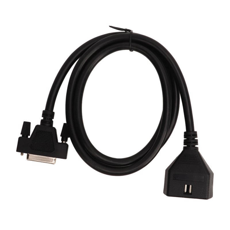 لانش كابل رئيسي + مواد ABS ممتازة ونحاس + كابل OBD2 OBDII + اتصال موثوق - نقل بيانات سريع + كابل بديل OBD2 لـ CRP 123 Creader VII 123 X PRO 129 VIII - Image 2