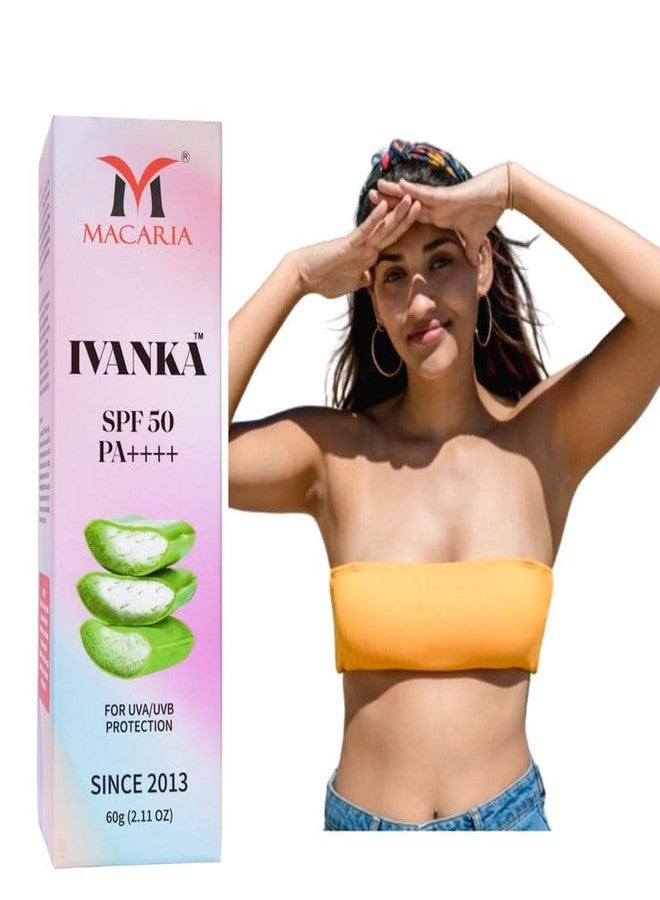 MACARIA Ivanka SPF 50 Moisturizing Aloe vera Cream | Moisturizer for women dry skin - Image 1