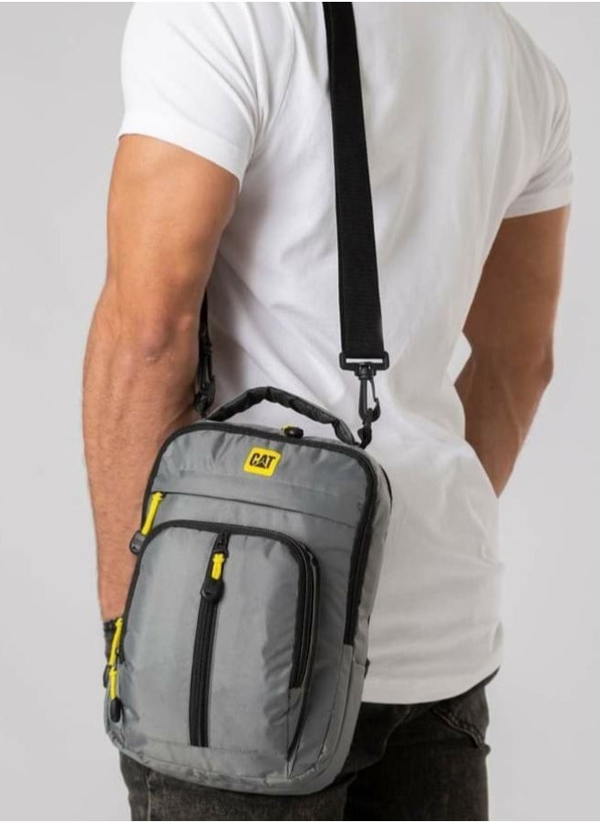 Generic - Crossbody bag waterproof material grey color - Image 1