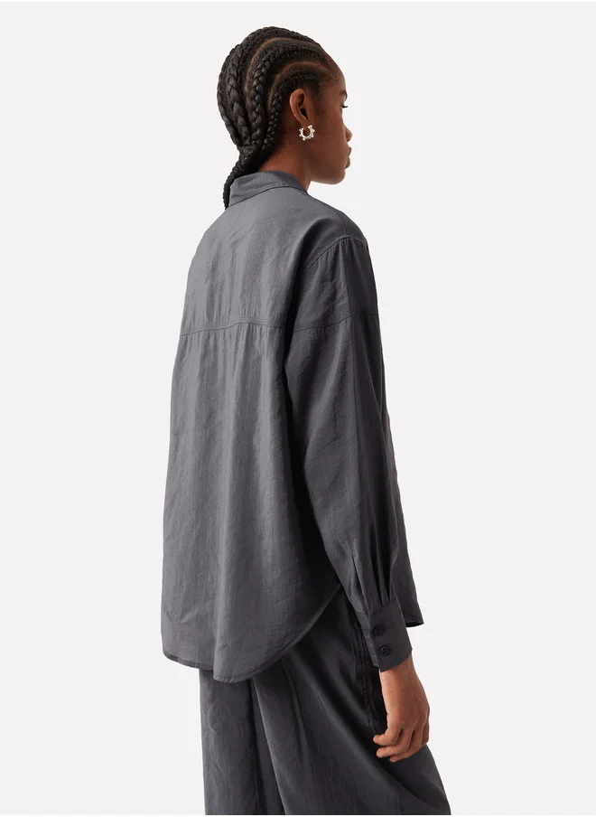 PARFOIS Long-Sleeve Shirt With Buttons