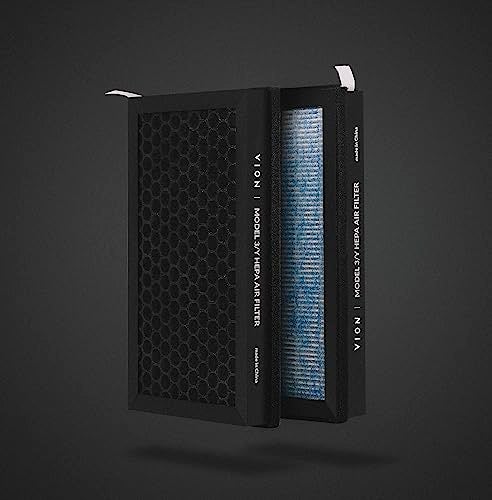 VION Model 3/Y HEPA N98 Grade Activated Carbon Air Filters - 2 packs with the Model 3 and Model Y removal tools - Image 1