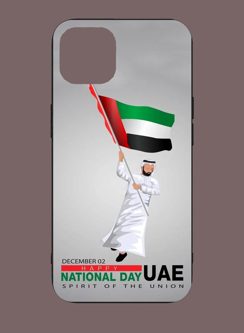 Service Zone Protective Mobile Back Cover Happy UAE National Day For iPhone 15 Pro - Image 1