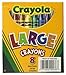 Crayola 8ct Large Crayons Lift Lid Box - Image 2