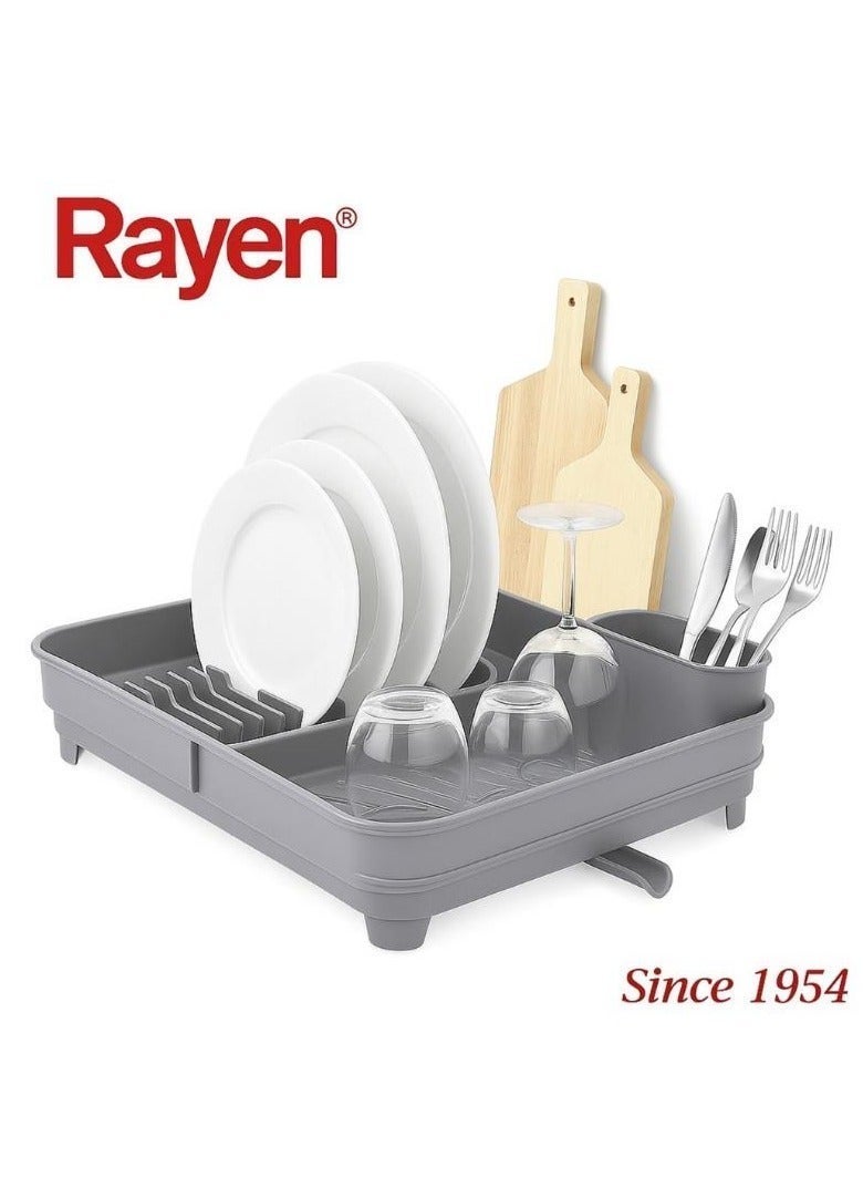 Rayen 2069.01 Dish Drainer – Expand, Organize & Save Space | Made in Spain - Image 1