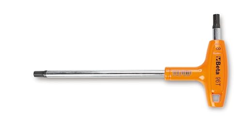 Beta 96T Metric T-Handle Hex Key Wrench 2.5mm | High Torque Ergonomic Allen Wrench with Dual Hex Tips |Drop Prevention Hole | Industrial Strength | Made in Italy - Image 1