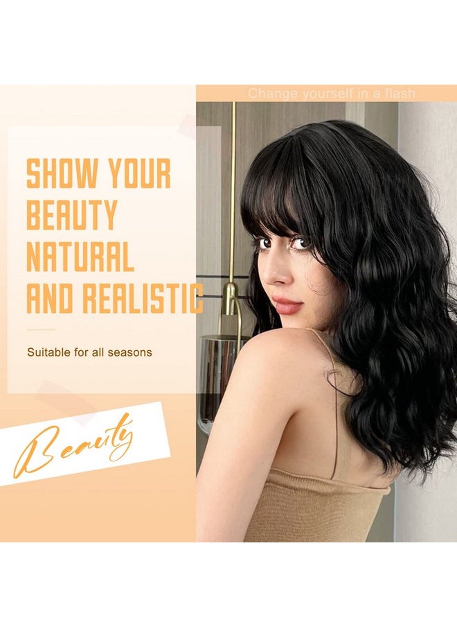Wodelanle - Bangs Hair Clip In Bangs Easy To Use Fake Bangs Clip On Bangs French Blonde Bangs Clip In Hair Extensions Faux Bangs Fringe With Temples Wigs For Daily Wear (Ash Blonde) - Image 1