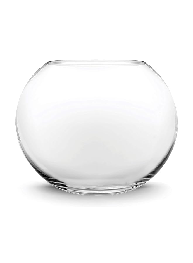 erorex Bubble Vase H 4.5 Inch W 5.5 Inch Approx. 1 4 Gal. Multiple Size Choices Fish Bowl Round Terrarium Vase Globe Flower Centerpiece - Image 1