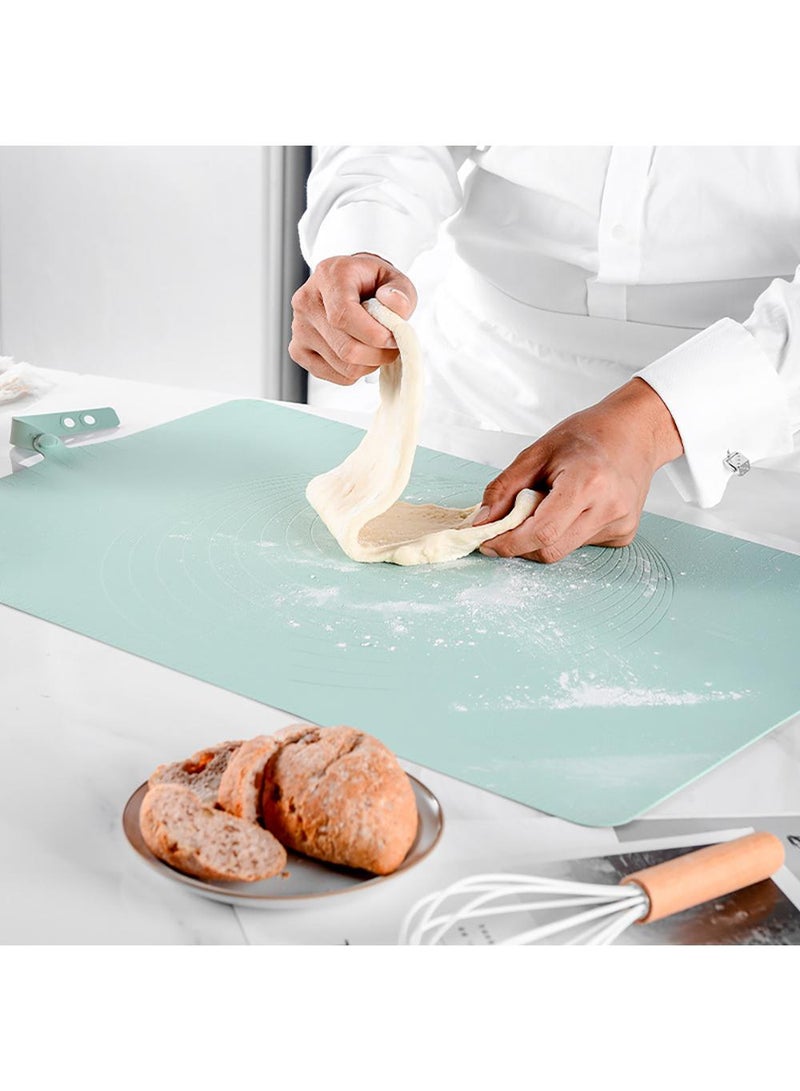 Sweet seven Large Macaron Silicone Baking Mat - Heat Resistant & Non-Slip - 23.6''x15.7'' Kneading & Pastry Mat for Dough Rolling - 2023 New Arrival - Image 3