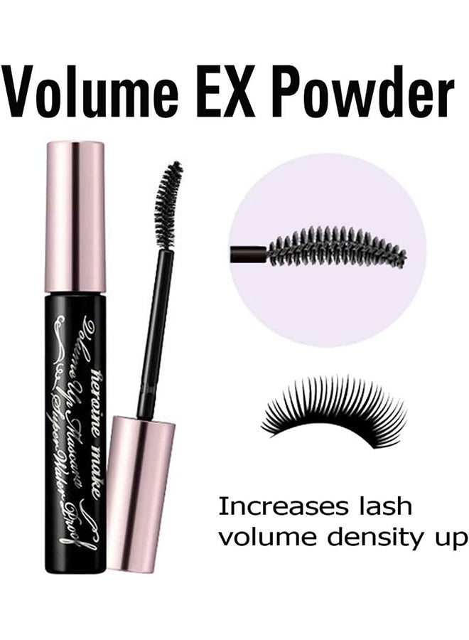 Heroine Make Volume UP Mascara Super Waterproof WP 01 Black | with Ultra Volumizing for Even Long-Lasting and Curl Eyelash for Women - Image 3