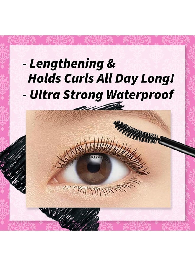 Heroine Make Volume UP Mascara Super Waterproof WP 01 Black | with Ultra Volumizing for Even Long-Lasting and Curl Eyelash for Women - Image 5