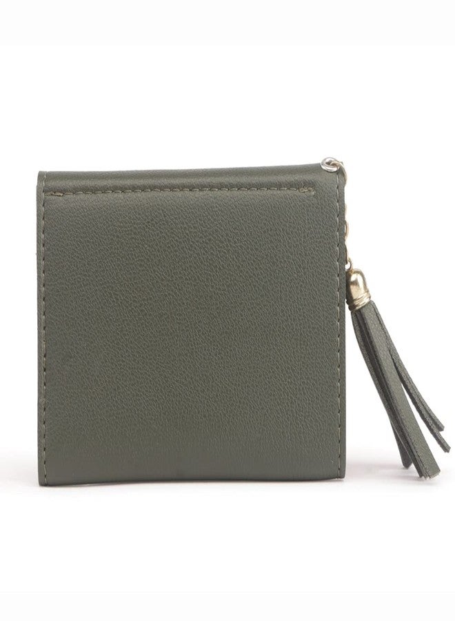 IMARS Stylish Green Clutch for Women & Girls | Vegan Leather Handheld Purse | Elegant Wallet for Daily, Party & Evening Use - Image 5