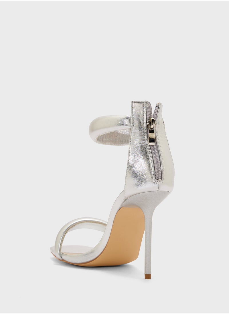 Truffle - Padded Straps High Heel Stiletto Sandal - Image 1