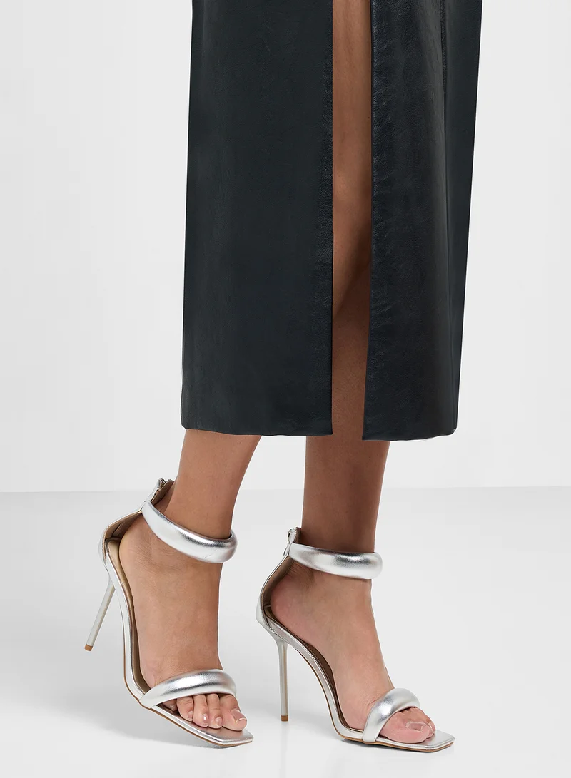 ترافل من نمشي Padded Straps High Heel Stiletto Sandal