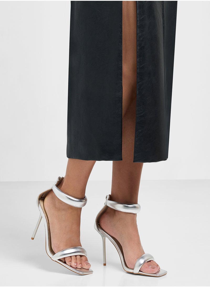 Truffle - Padded Straps High Heel Stiletto Sandal - Image 1