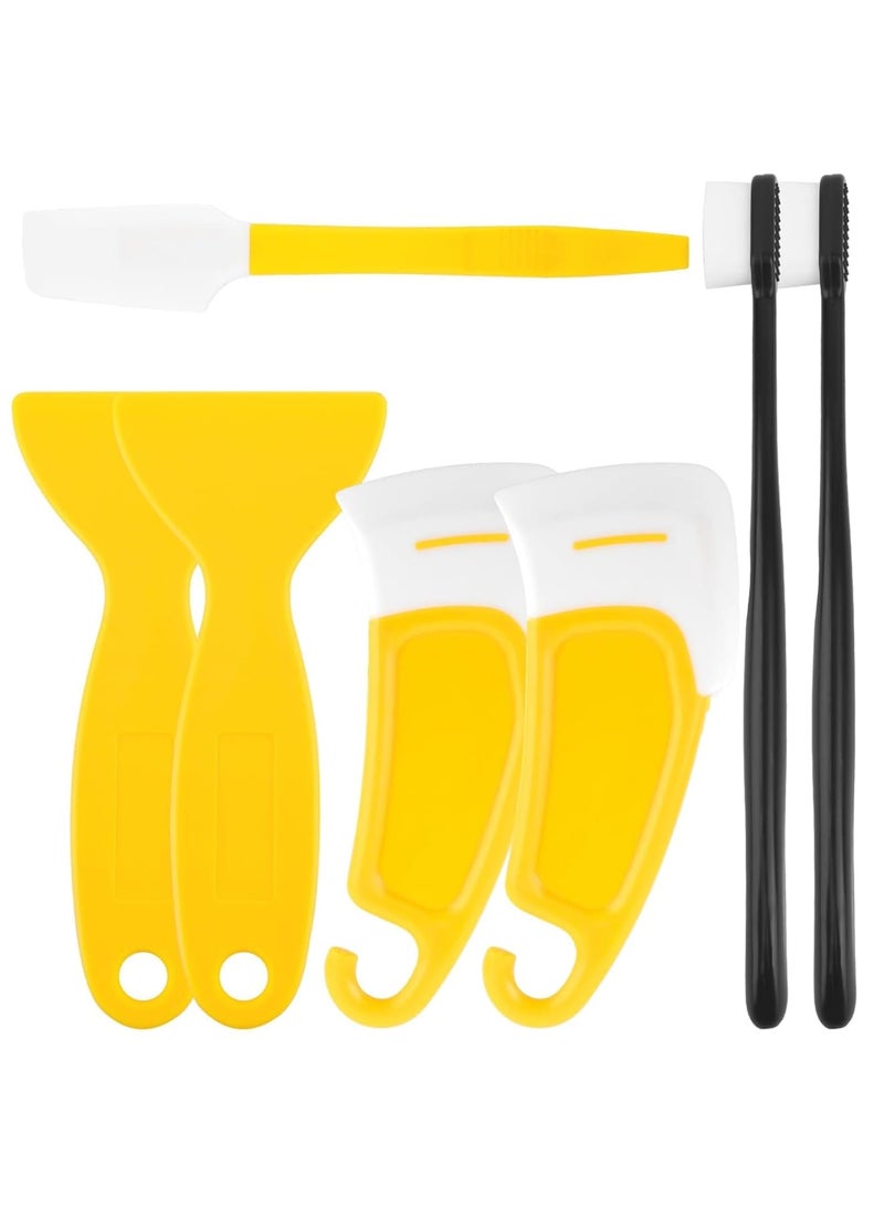 SYOSI UV Resin 3D Printer Tools Set, Silicone Spatula Scraper and Brush for Resin Cleaning and Transfer, Protect Release FEP Film Vat Tank, Durable Accessories for Hobbyists and Professionals, 7Pcs - Image 1