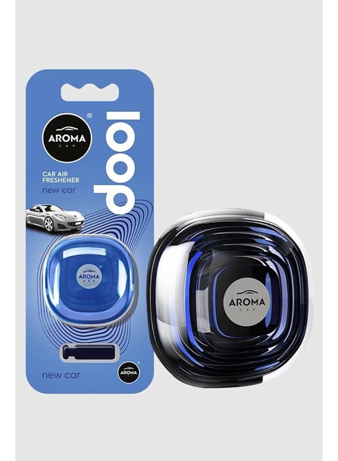 Aroma Car Air Freshener Loop Gel New Car