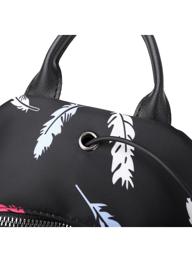 Backpack Women's 2020 Fashionable Korean Style Women's Bag OxFord Cloth Travel Small Backpack Fashion Casual All-match Schoolbag-Color:Camouflage  - Image 3