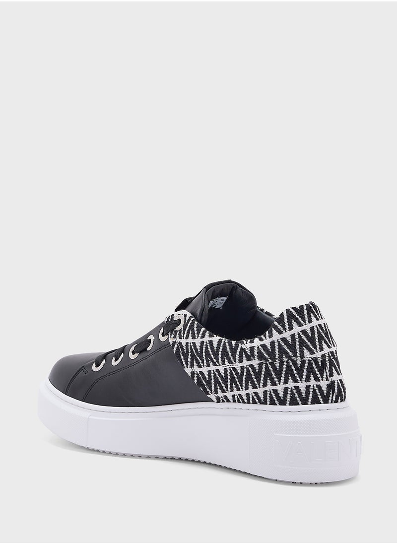 VALENTINO BY MARIO VALENTINO Lace Up Low Top Sneakers  - Image 2