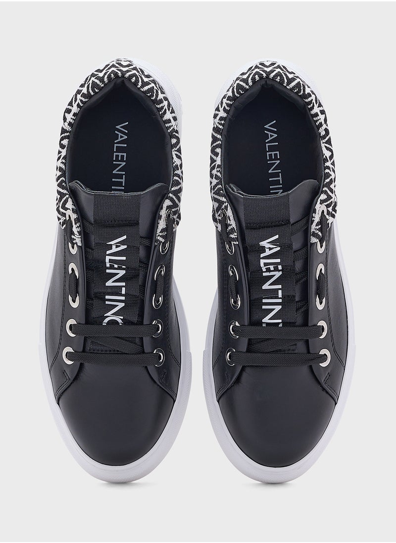 VALENTINO BY MARIO VALENTINO Lace Up Low Top Sneakers  - Image 4
